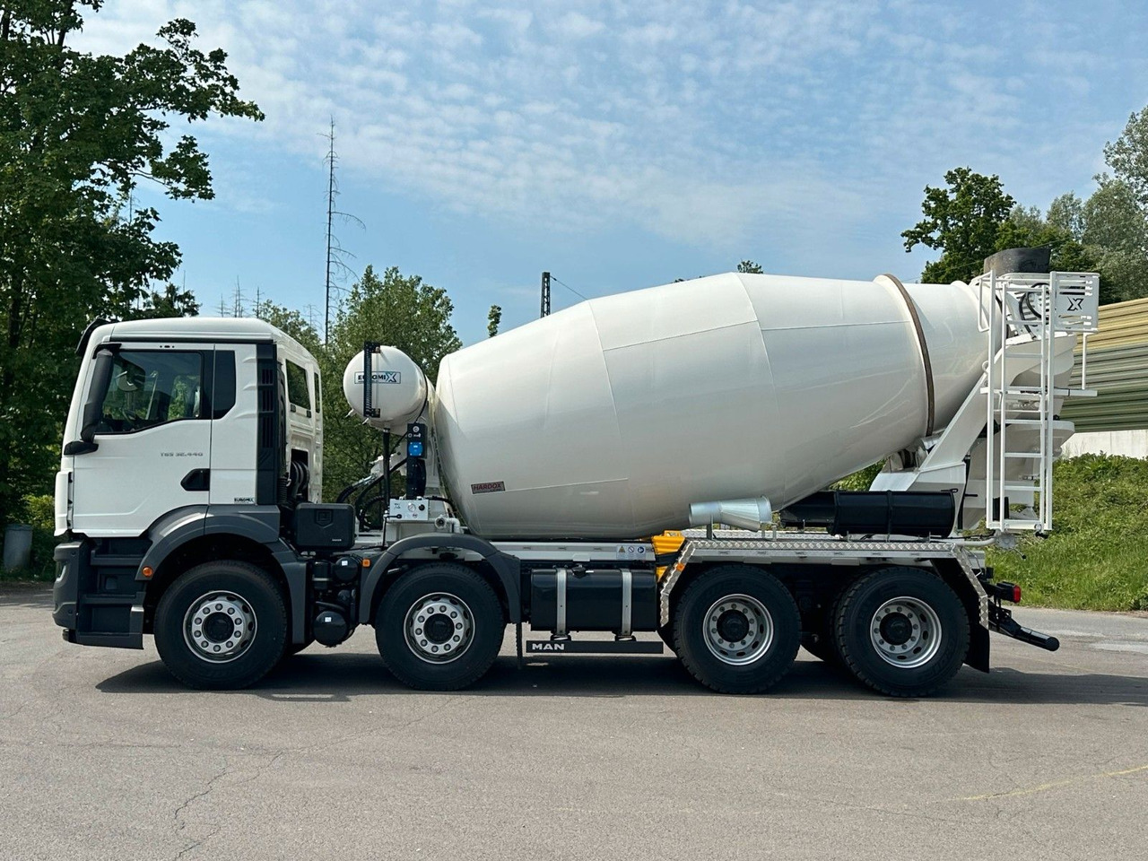 MAN TGS 32.440 8x4 / Euromix MTP EM 9 L - Betonmixer: afbeelding 4 MAN TGS 32.440 8x4 / Euromix MTP EM 9 L - Betonmixer: afbeelding 4