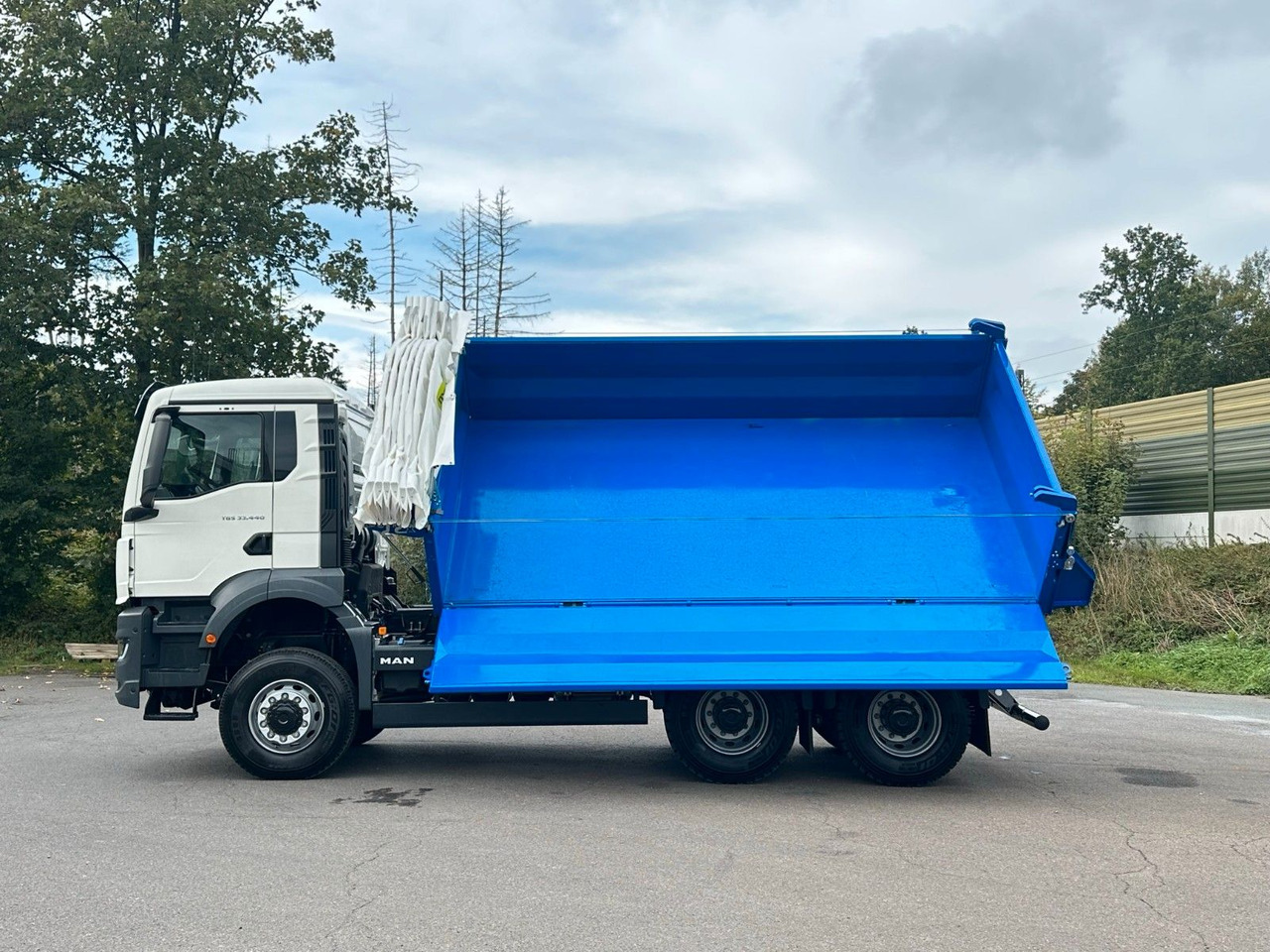 Kipper vrachtwagen MAN TGS 33.440 6x6 /Euro6 3-Seiten-Kipper EuromixMTP: afbeelding 14
