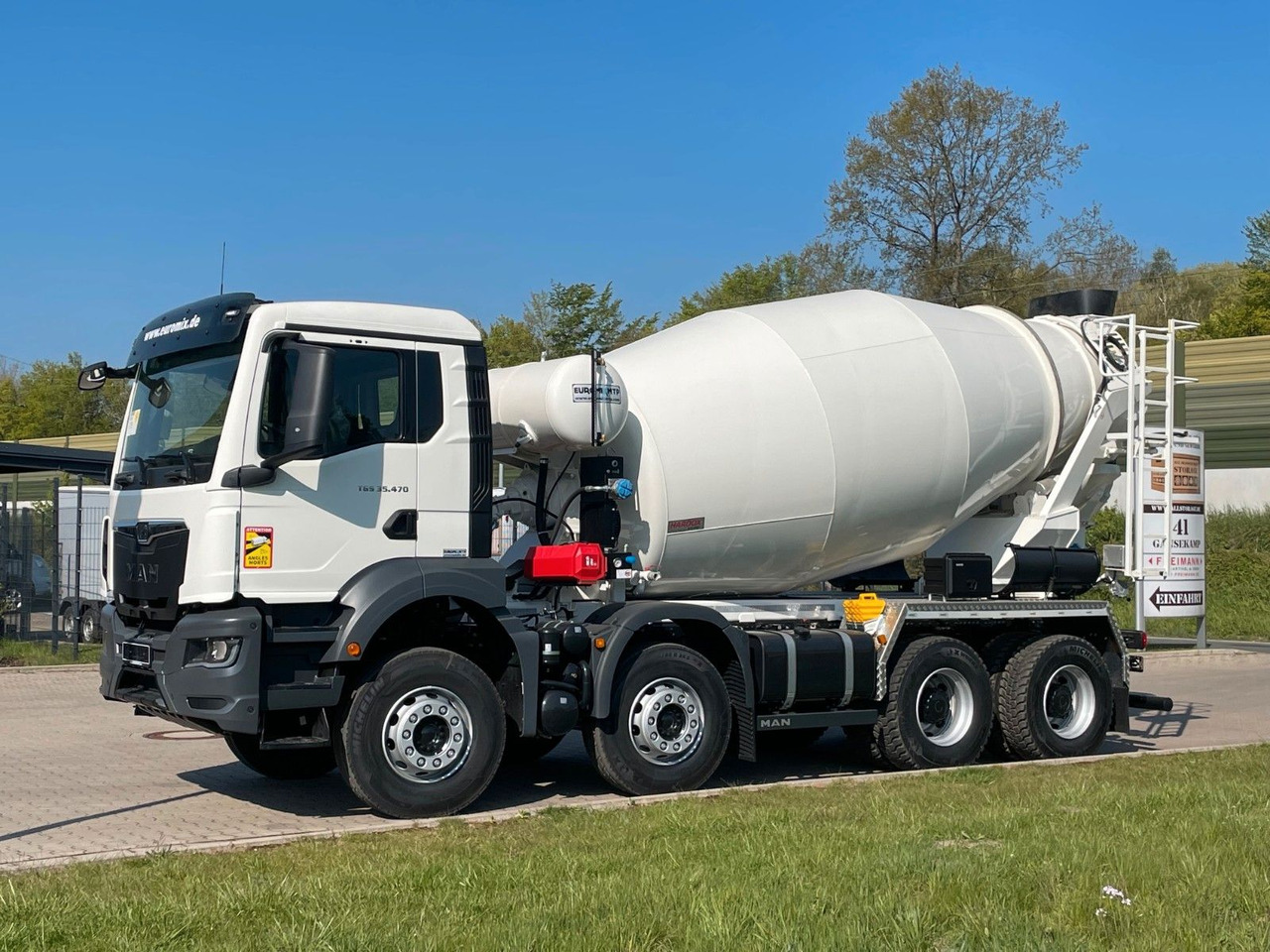 MAN TGS 35.470 8x4 EuromixMTP EM 10 L 10xVORHANDEN - Betonmixer: afbeelding 2 MAN TGS 35.470 8x4 EuromixMTP EM 10 L 10xVORHANDEN - Betonmixer: afbeelding 2