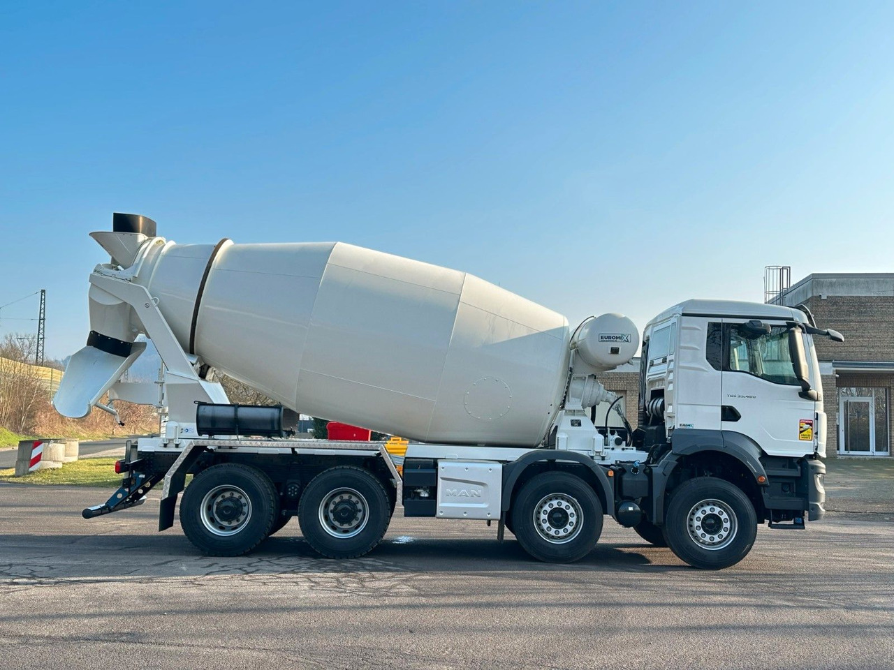 Betonmixer MAN TGS 37.480 8x4 EuromixMTP EM 10 L: afbeelding 7