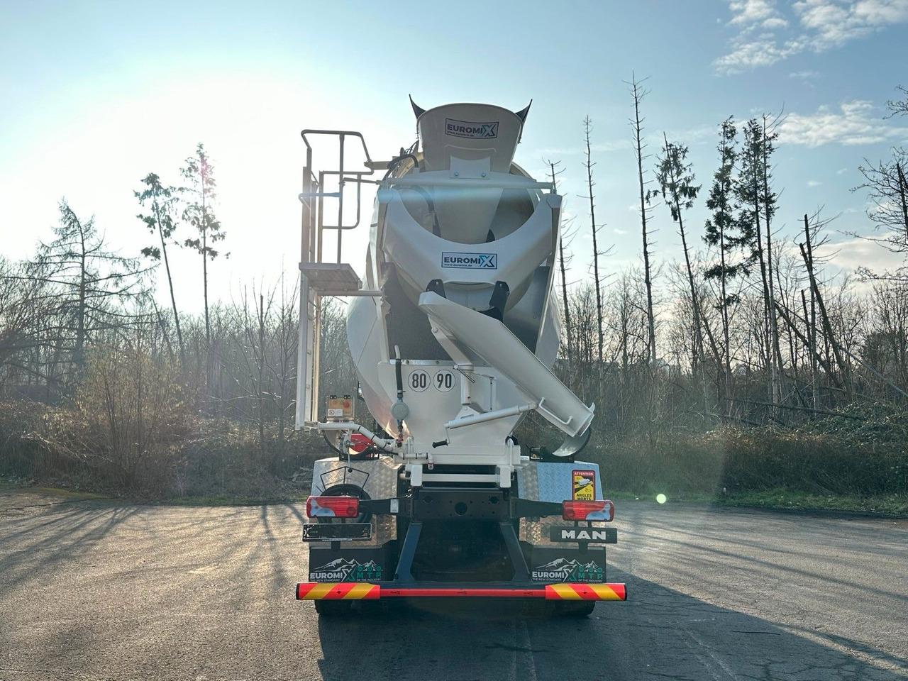 Betonmixer MAN TGS 37.480 8x4 EuromixMTP EM 10 L: afbeelding 5