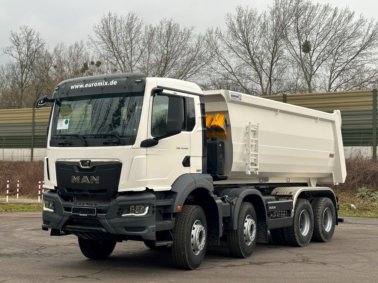 MAN TGS 41.400 8x4 / EUROMIX MTP 20m³/ EURO 5 - Kipper vrachtwagen: afbeelding 2 MAN TGS 41.400 8x4 / EUROMIX MTP 20m³/ EURO 5 - Kipper vrachtwagen: afbeelding 2