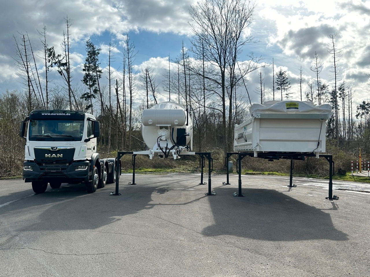 MAN TGS 41.440 8x4 WECHSELSYSTEM KIPPER+MISCHER - Betonmixer: afbeelding 1 MAN TGS 41.440 8x4 WECHSELSYSTEM KIPPER+MISCHER - Betonmixer: afbeelding 1