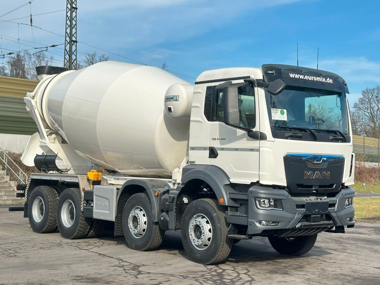 MAN TGS 41.480 8x4 /Euro6e Euromix EM 12 R - Betonmixer: afbeelding 1 MAN TGS 41.480 8x4 /Euro6e Euromix EM 12 R - Betonmixer: afbeelding 1