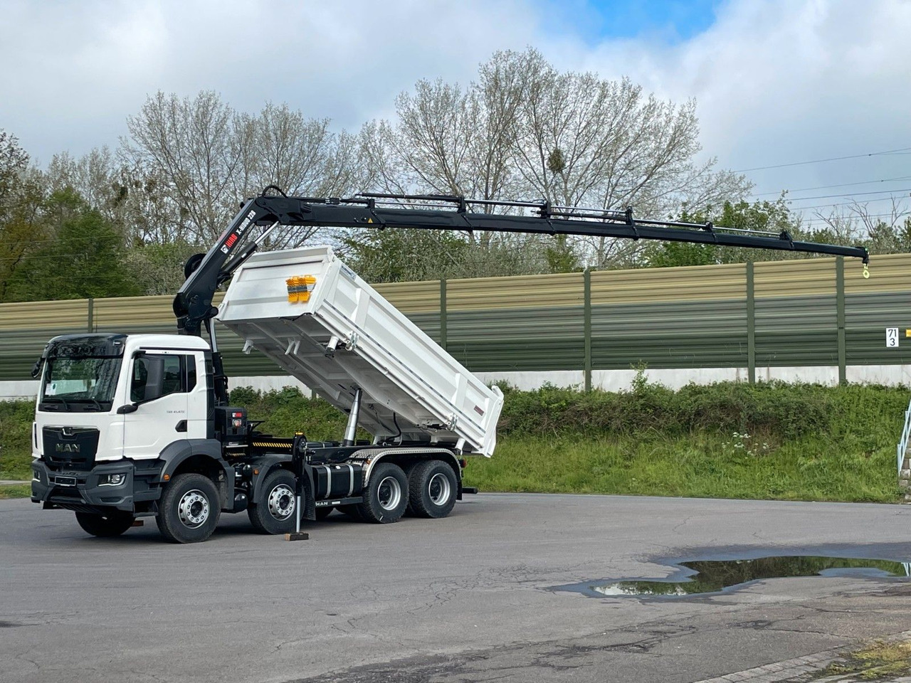 MAN TGS 41.480 8x4/Euro6e Euromix Kipper Hiab 228-6 - Kipper vrachtwagen, Kraanwagen: afbeelding 1 MAN TGS 41.480 8x4/Euro6e Euromix Kipper Hiab 228-6 - Kipper vrachtwagen, Kraanwagen: afbeelding 1