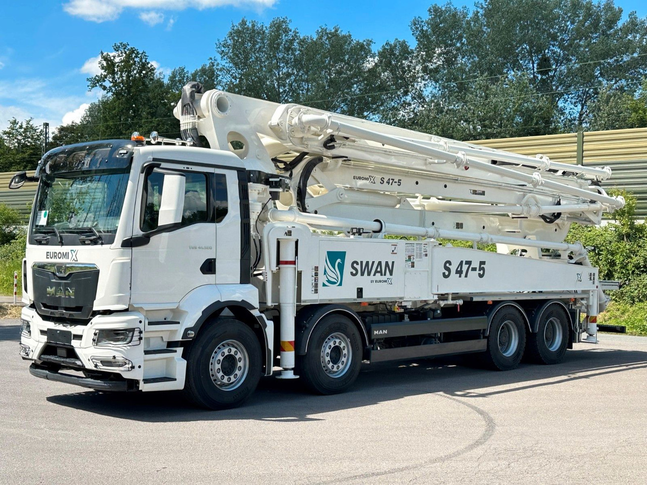 MAN TGS 41.520 8x4 SWAN TSP 47-5 160RZ ( 47m ) - Betonpomp: afbeelding 2 MAN TGS 41.520 8x4 SWAN TSP 47-5 160RZ ( 47m ) - Betonpomp: afbeelding 2