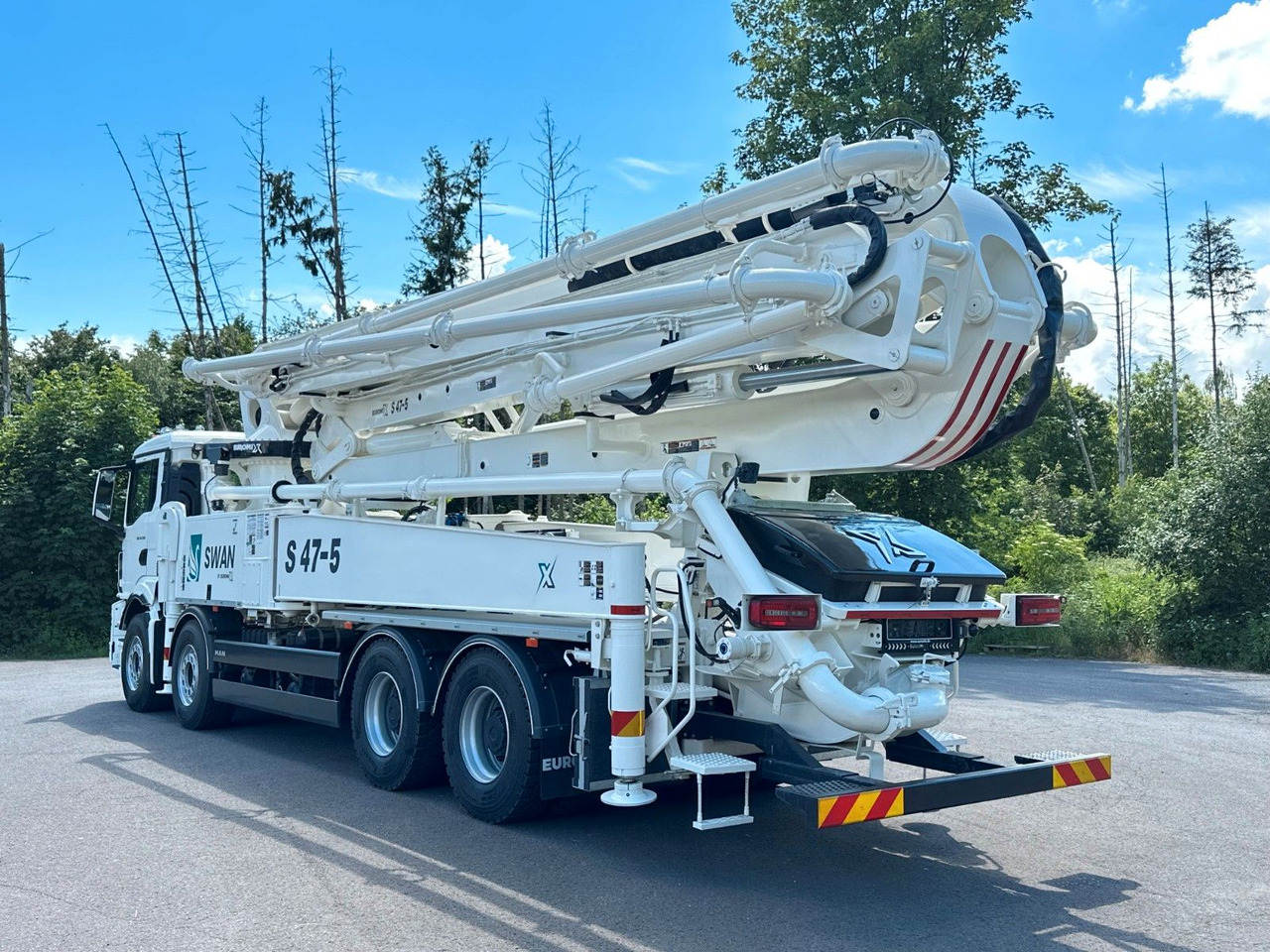 MAN TGS 41.520 8x4 SWAN TSP 47-5 160RZ ( 47m ) - Betonmixer: afbeelding 4 MAN TGS 41.520 8x4 SWAN TSP 47-5 160RZ ( 47m ) - Betonmixer: afbeelding 4