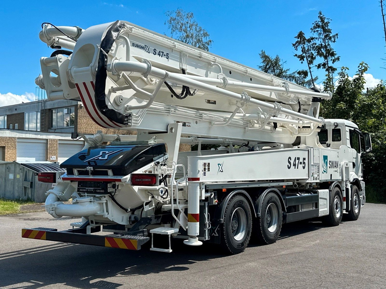 MAN TGS 41.520 8x4 SWAN TSP 47-5 160RZ ( 47m ) - Betonmixer: afbeelding 5 MAN TGS 41.520 8x4 SWAN TSP 47-5 160RZ ( 47m ) - Betonmixer: afbeelding 5