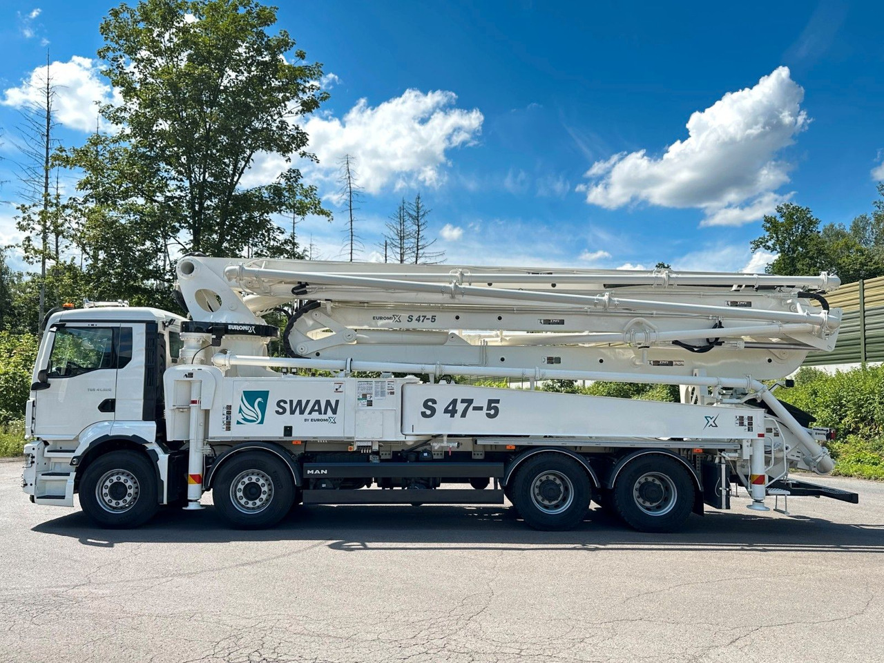 MAN TGS 41.520 8x4 SWAN TSP 47-5 160RZ ( 47m ) - Betonpomp: afbeelding 3 MAN TGS 41.520 8x4 SWAN TSP 47-5 160RZ ( 47m ) - Betonpomp: afbeelding 3
