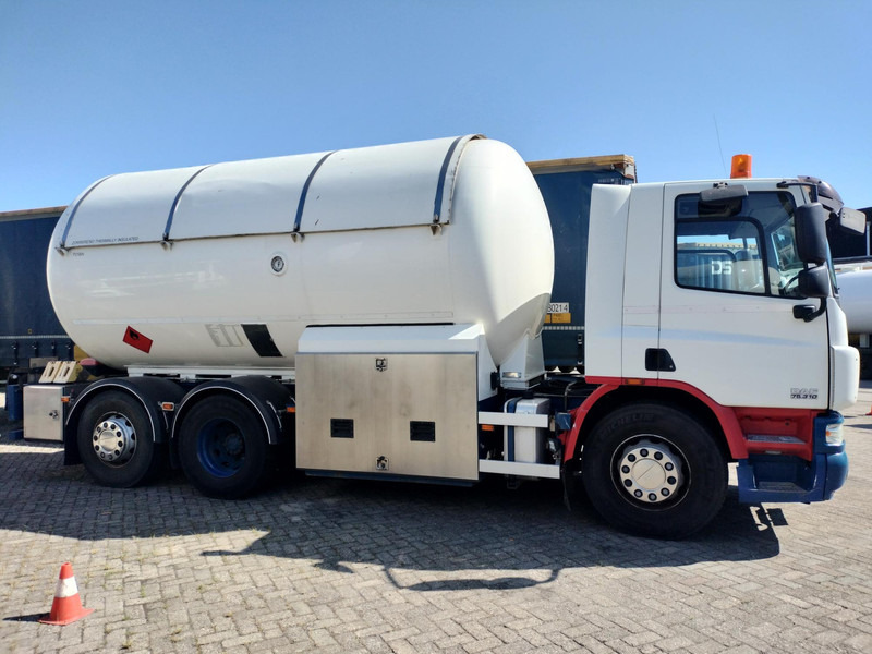 DAF FAN CF75. 6x2 -24030 L Gas tank truck -Gas, Gaz, LPG, GPL, Propane, Butane tank, Gastank ID 2.166 Rootselaar, flowmeter, pump, sunroof on tank - Tankwagen: afbeelding 1 DAF FAN CF75. 6x2 -24030 L Gas tank truck -Gas, Gaz, LPG, GPL, Propane, Butane tank, Gastank ID 2.166 Rootselaar, flowmeter, pump, sunroof on tank - Tankwagen: afbeelding 1