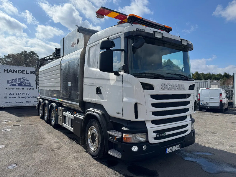Vacuümwagen Scania R480 Cappellotto CAP Combi 3200, Euro 6, 2013: afbeelding 1
