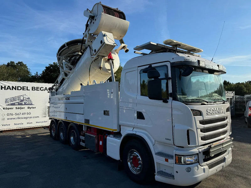 Scania R480 Combi, Wiedemann Super 2000 (16m3) + Recycler, Euro 6, 2013 - Vacuümwagen: afbeelding 1 Scania R480 Combi, Wiedemann Super 2000 (16m3) + Recycler, Euro 6, 2013 - Vacuümwagen: afbeelding 1