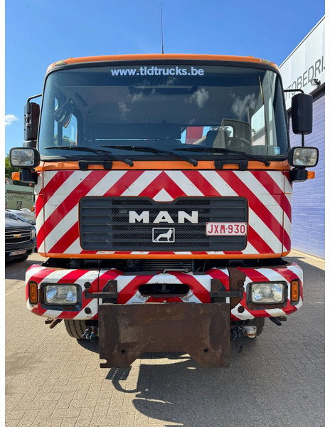 MAN ME 18.250 4X4 **BELGIAN TRUCK+PALFINGER PK8500** - Kipper vrachtwagen, Kraanwagen: afbeelding 2 MAN ME 18.250 4X4 **BELGIAN TRUCK+PALFINGER PK8500** - Kipper vrachtwagen, Kraanwagen: afbeelding 2