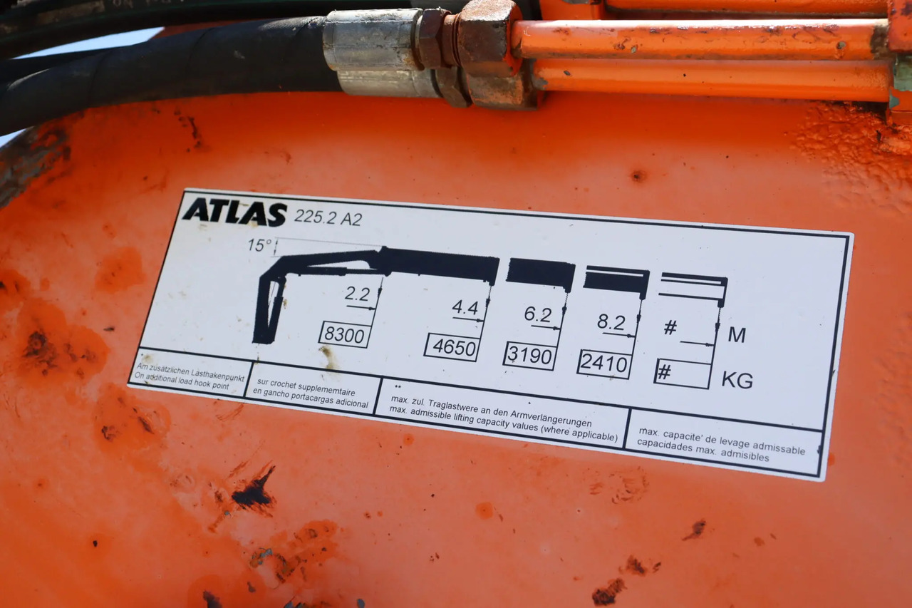 ATLAS 225.2 A2 KNUCKLEBOOM LOADER CRANE (2004) - Autolaadkraan: afbeelding 5 ATLAS 225.2 A2 KNUCKLEBOOM LOADER CRANE (2004) - Autolaadkraan: afbeelding 5