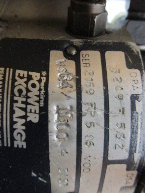 CAV ROTO PERKINS DPA DIESEL FUEL INJECTION PUMP TYPE 3249F332 - Brandstoftoevoer voor Vrachtwagen: afbeelding 2 CAV ROTO PERKINS DPA DIESEL FUEL INJECTION PUMP TYPE 3249F332 - Brandstoftoevoer voor Vrachtwagen: afbeelding 2