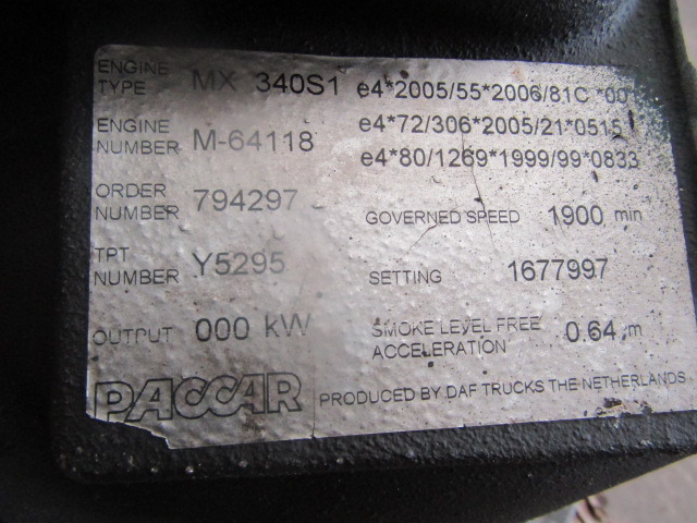 DAF XF 105 460 (MX340SI) TIMING GEARS P/NO 1678970/1641617 (2 AVAILABLE) - Motor en onderdelen voor Vrachtwagen: afbeelding 4 DAF XF 105 460 (MX340SI) TIMING GEARS P/NO 1678970/1641617 (2 AVAILABLE) - Motor en onderdelen voor Vrachtwagen: afbeelding 4
