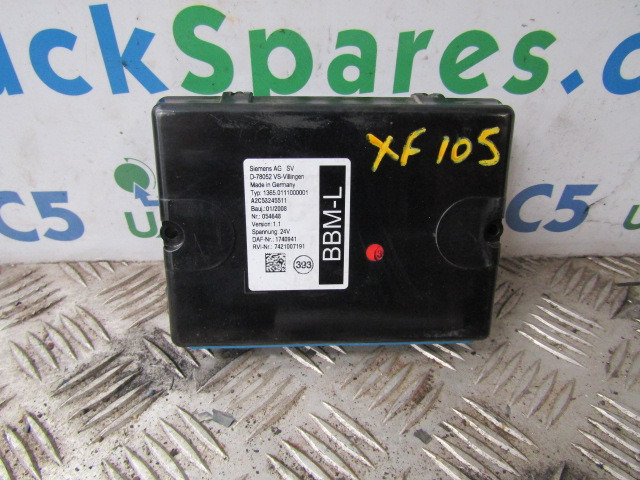 DAF XF 105 BBM-L ECU P/NO 1740941 - ECU voor Vrachtwagen: afbeelding 1 DAF XF 105 BBM-L ECU P/NO 1740941 - ECU voor Vrachtwagen: afbeelding 1