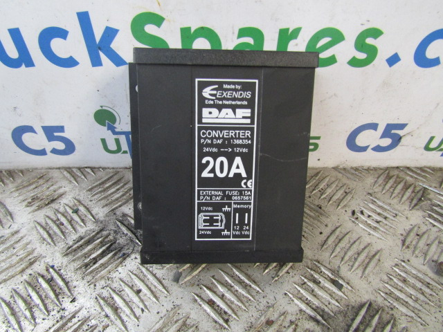 DAF XF 105 VOLTAGE DROPPER P/NO 1368354 - Elektrisch systeem voor Vrachtwagen: afbeelding 1 DAF XF 105 VOLTAGE DROPPER P/NO 1368354 - Elektrisch systeem voor Vrachtwagen: afbeelding 1