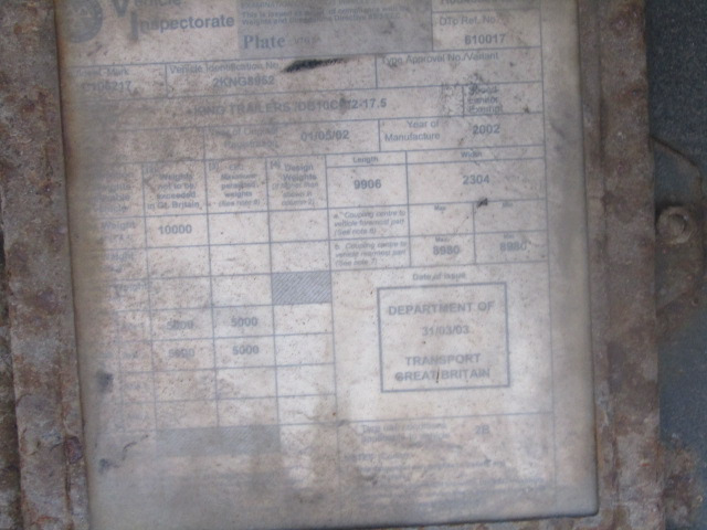 DRAWBAR BOX VAN TRAILER TANDEM AXLE (EX DRIVING SCHOOL MOT EXPIRED) - Gesloten aanhangwagen: afbeelding 1 DRAWBAR BOX VAN TRAILER TANDEM AXLE (EX DRIVING SCHOOL MOT EXPIRED) - Gesloten aanhangwagen: afbeelding 1