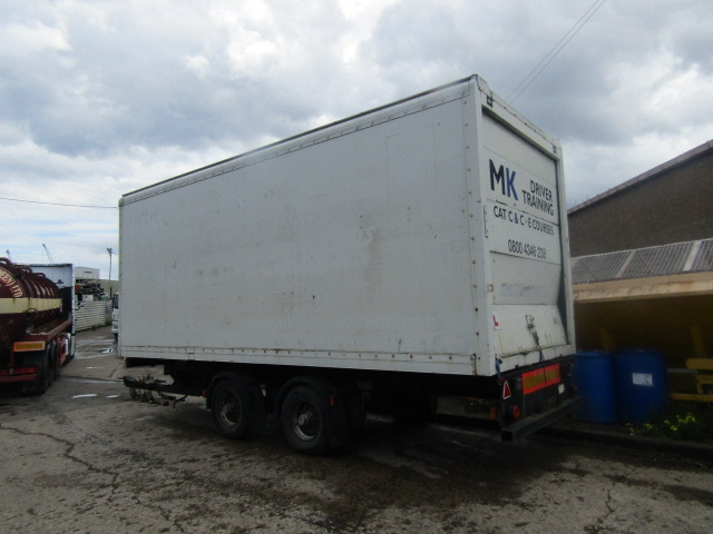 DRAWBAR BOX VAN TRAILER TANDEM AXLE (EX DRIVING SCHOOL MOT EXPIRED) - Gesloten aanhangwagen: afbeelding 5 DRAWBAR BOX VAN TRAILER TANDEM AXLE (EX DRIVING SCHOOL MOT EXPIRED) - Gesloten aanhangwagen: afbeelding 5