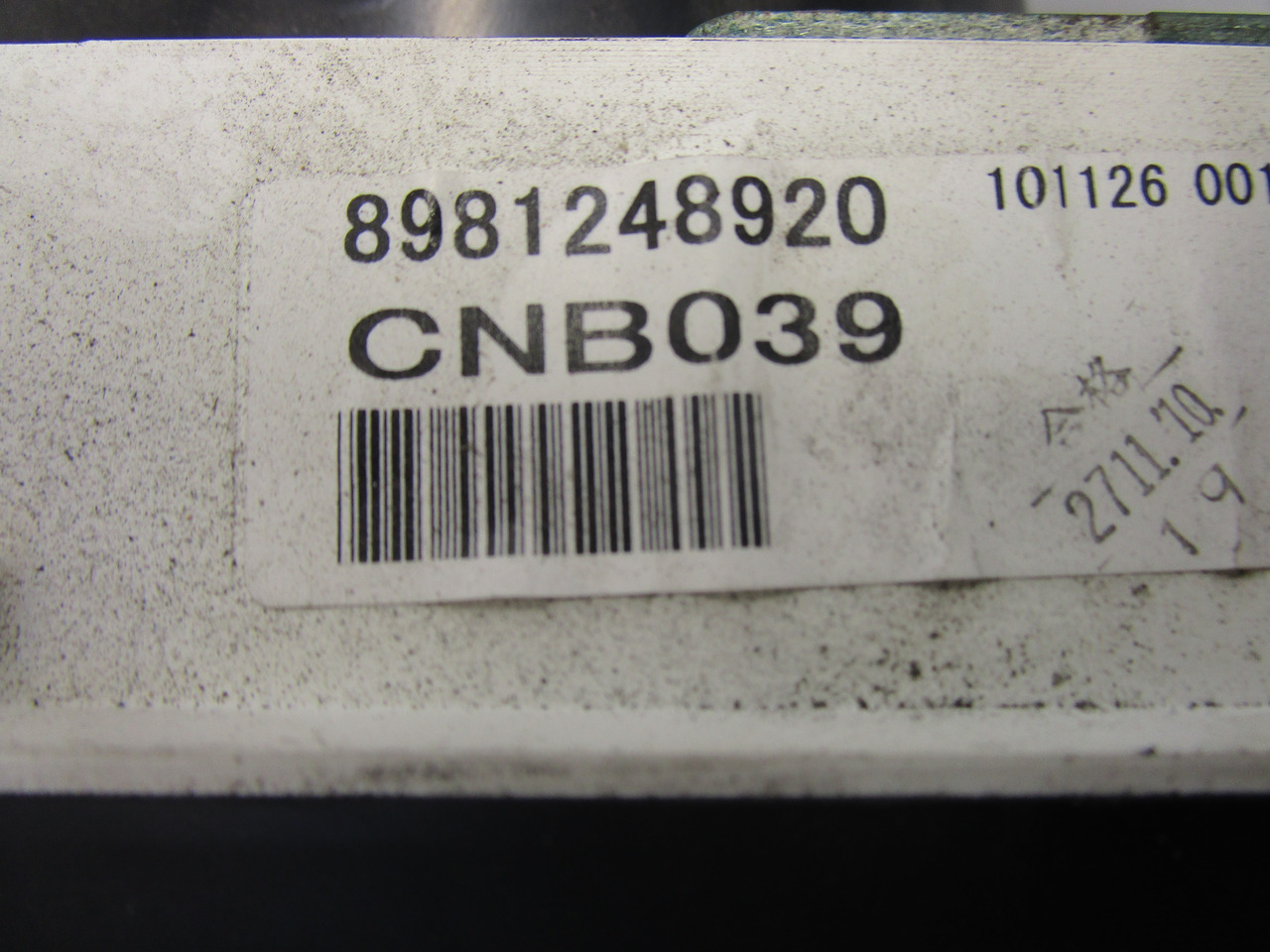 ISUZU NQR CLOCK CLUSTER AND TACHO P/NO 8981248920 - Elektrisch systeem voor Vrachtwagen: afbeelding 2 ISUZU NQR CLOCK CLUSTER AND TACHO P/NO 8981248920 - Elektrisch systeem voor Vrachtwagen: afbeelding 2
