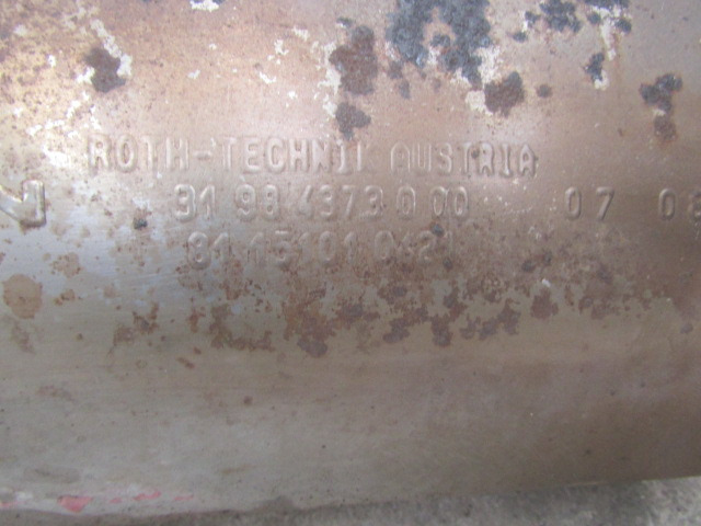 MAN TGM CAT/DPF P/NO 81.151010421 - Geluiddemper/ Uitlaatsysteem voor Vrachtwagen: afbeelding 3 MAN TGM CAT/DPF P/NO 81.151010421 - Geluiddemper/ Uitlaatsysteem voor Vrachtwagen: afbeelding 3