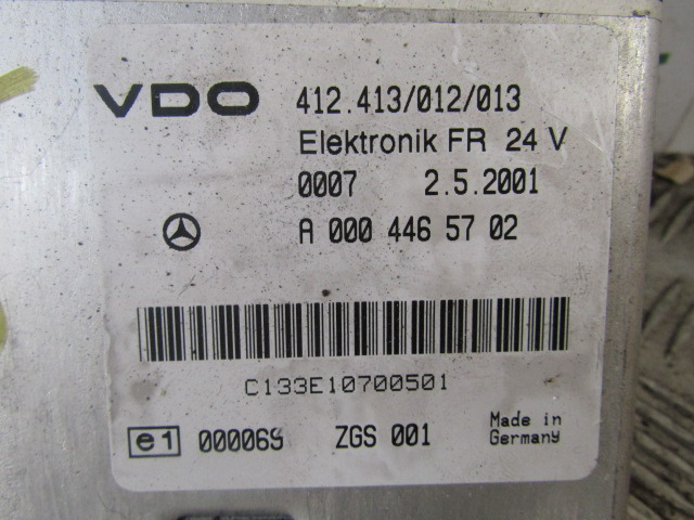MERCEDES ATEGO 815 ELEKTRONIC FR UNIT P/NO A000 446 5702 - Elektrisch systeem voor Vrachtwagen: afbeelding 2 MERCEDES ATEGO 815 ELEKTRONIC FR UNIT P/NO A000 446 5702 - Elektrisch systeem voor Vrachtwagen: afbeelding 2