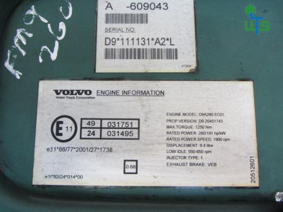 VOLVO FM9 260 ENGINE ECU - ECU voor Vrachtwagen: afbeelding 3 VOLVO FM9 260 ENGINE ECU - ECU voor Vrachtwagen: afbeelding 3