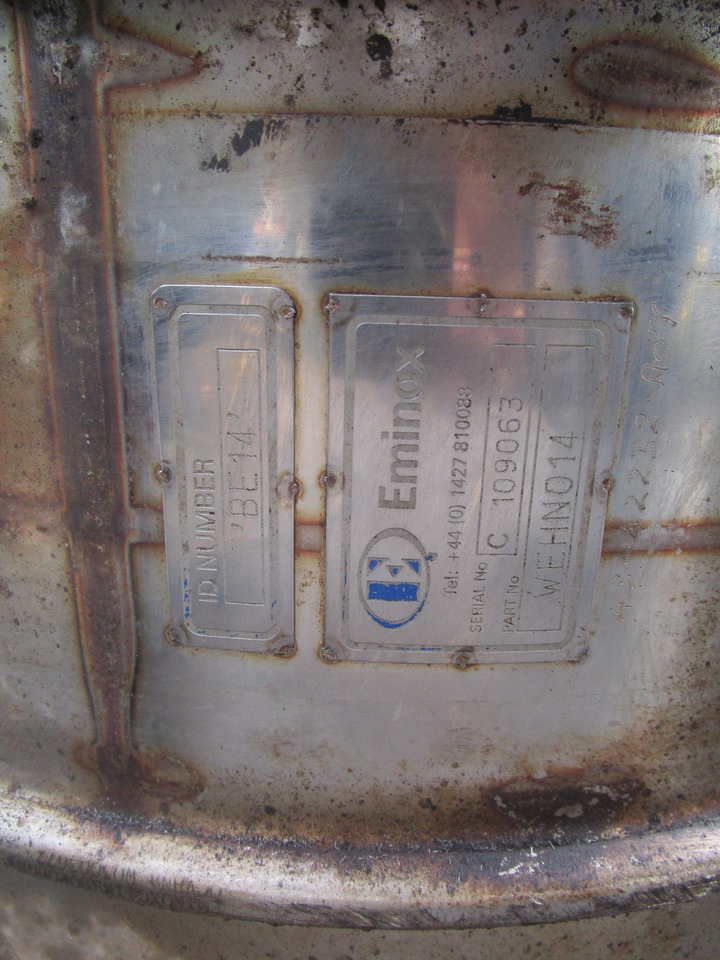 VOLVO FM9 / FM12 EMINOX DPF EXHAUST P/NO WEHN022 - Geluiddemper/ Uitlaatsysteem voor Vrachtwagen: afbeelding 3 VOLVO FM9 / FM12 EMINOX DPF EXHAUST P/NO WEHN022 - Geluiddemper/ Uitlaatsysteem voor Vrachtwagen: afbeelding 3