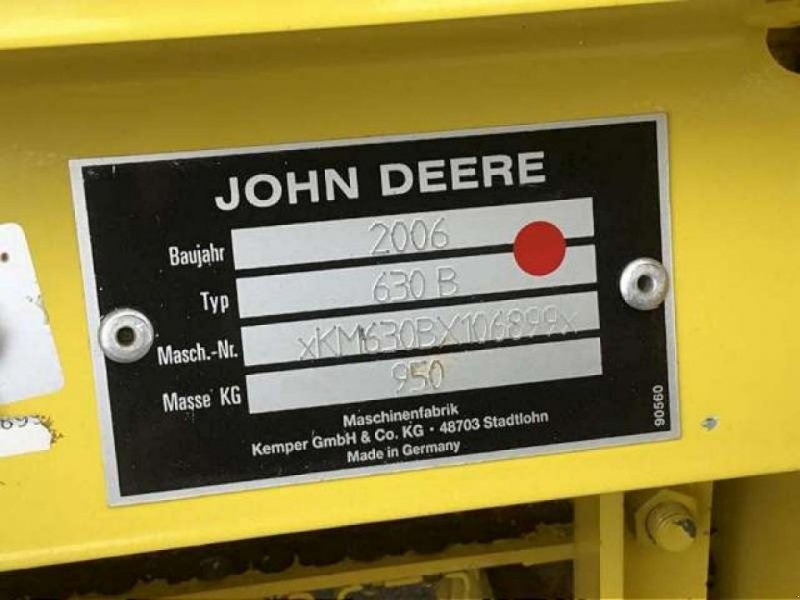 John Deere 630 B - Hakselaar toebehoor: afbeelding 2 John Deere 630 B - Hakselaar toebehoor: afbeelding 2