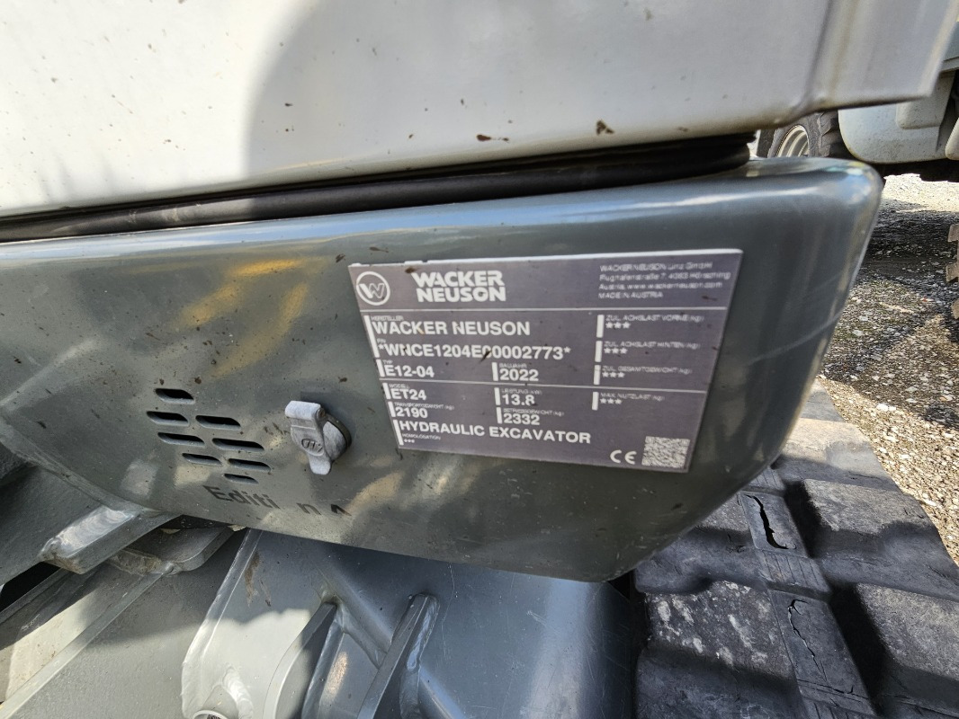 Nieuw Minigraafmachine Wacker ET 24: afbeelding 7