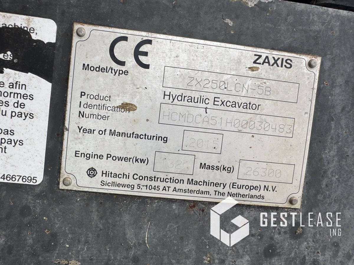 Rupsgraafmachine Hitachi ZX250LCN-5B: afbeelding 8