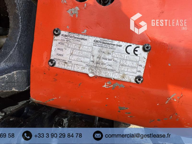 Minigraafmachine Kubota Series U 10-3: afbeelding 10