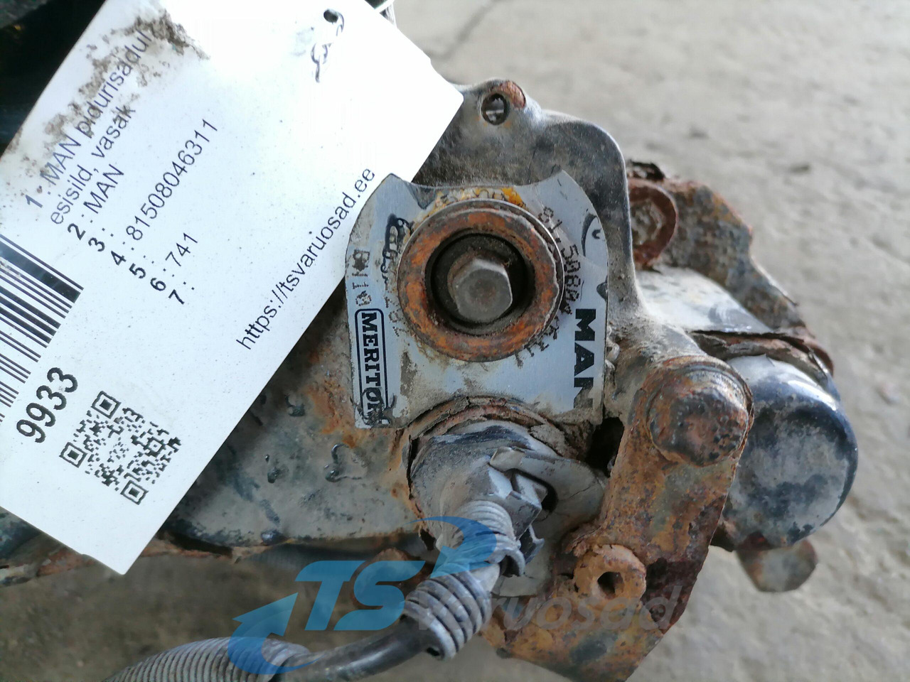 MAN Brake caliper 81508046311 - Remdelen voor Vrachtwagen: afbeelding 4 MAN Brake caliper 81508046311 - Remdelen voor Vrachtwagen: afbeelding 4