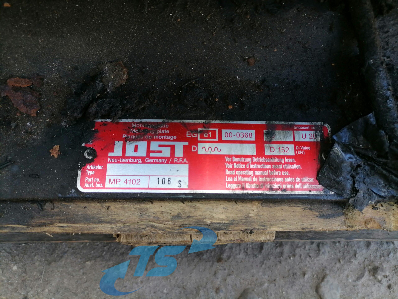 MAN Fifht wheel 81427106222 - Koppelschotel voor Vrachtwagen: afbeelding 3 MAN Fifht wheel 81427106222 - Koppelschotel voor Vrachtwagen: afbeelding 3