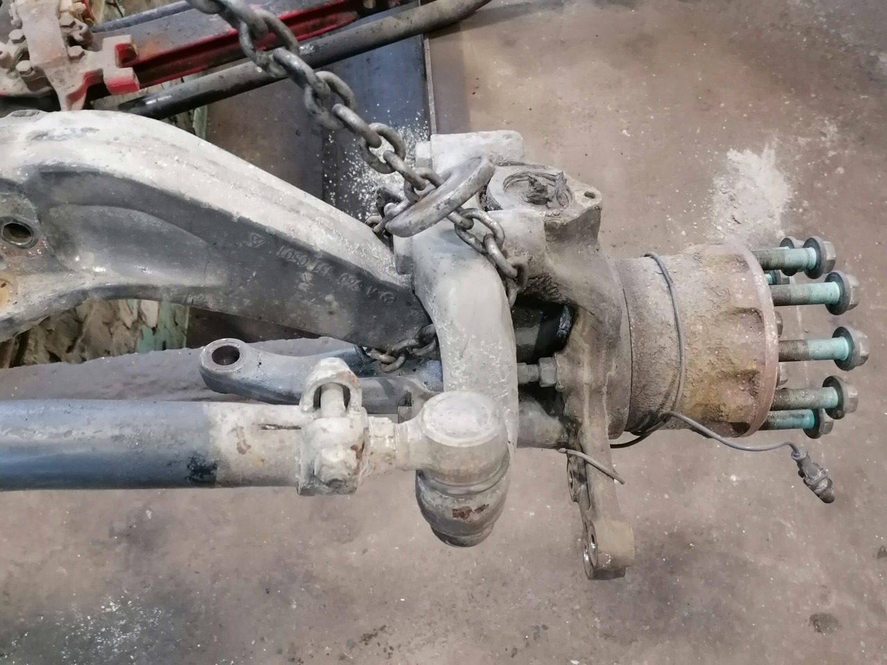 Vooras voor Vrachtwagen Mercedes-Benz Esisilla tala A9603310501: afbeelding 7