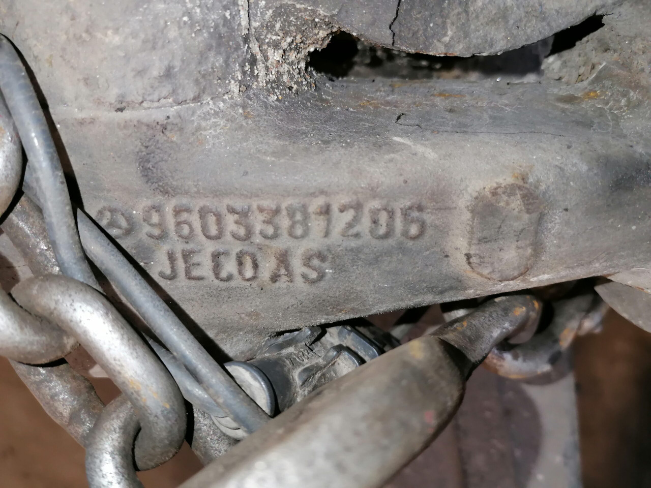 Vooras voor Vrachtwagen Mercedes-Benz Esisilla tala A9603310501: afbeelding 12
