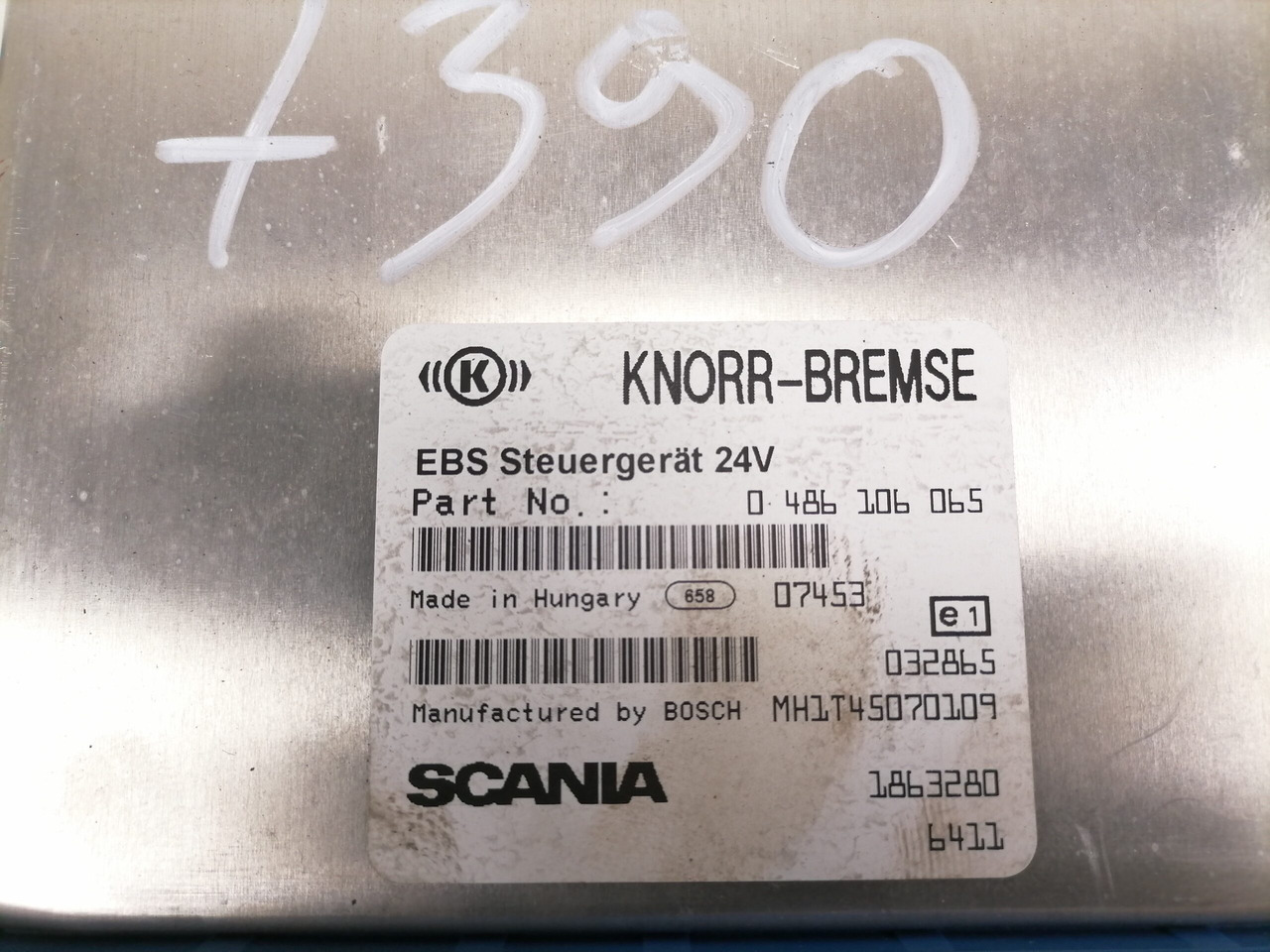 Scania Ecu, EBS 1863280 - ECU voor Vrachtwagen: afbeelding 3 Scania Ecu, EBS 1863280 - ECU voor Vrachtwagen: afbeelding 3