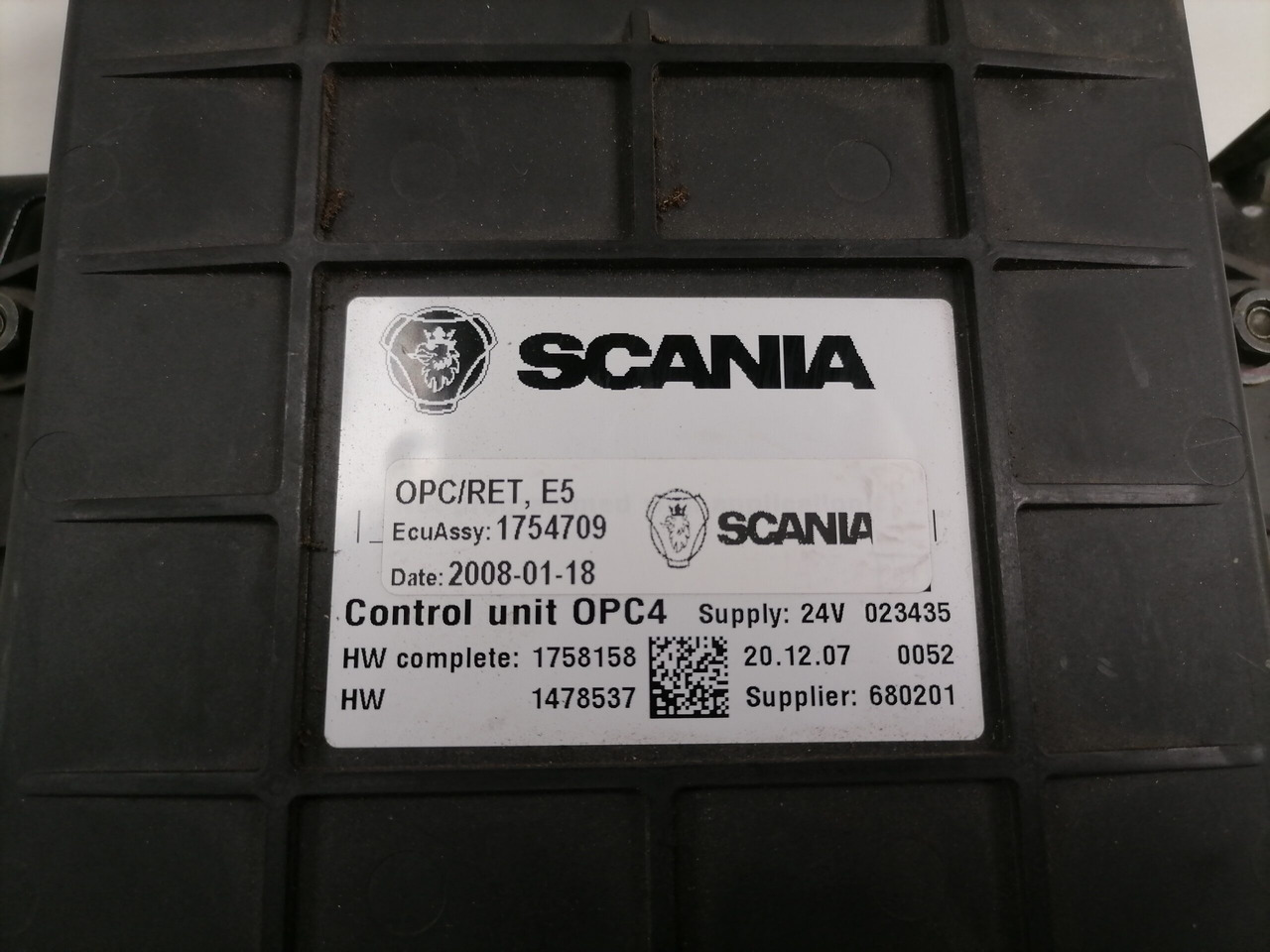 Scania Ecu, GMS OPC4 1754709 - ECU voor Vrachtwagen: afbeelding 3 Scania Ecu, GMS OPC4 1754709 - ECU voor Vrachtwagen: afbeelding 3