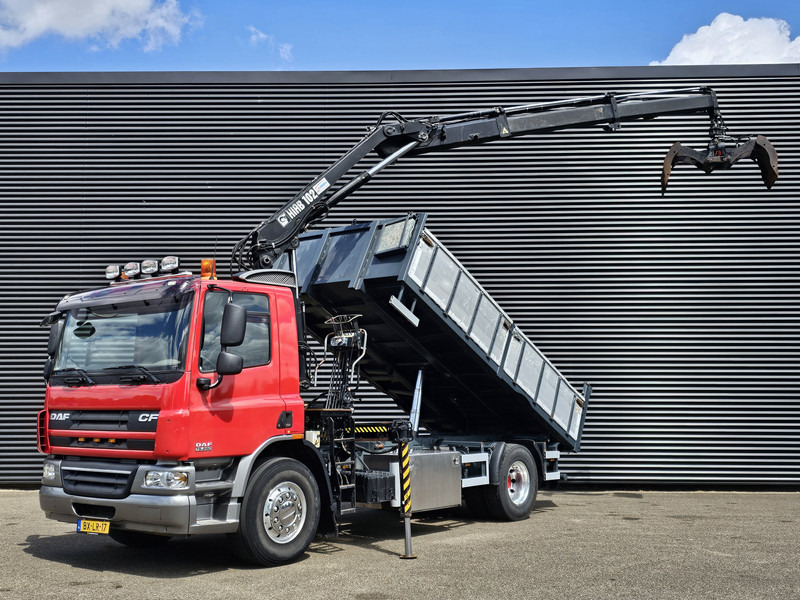 DAF CF 75.250 / HIAB CRANE + TIPPER - Kipper vrachtwagen, Kraanwagen: afbeelding 1 DAF CF 75.250 / HIAB CRANE + TIPPER - Kipper vrachtwagen, Kraanwagen: afbeelding 1