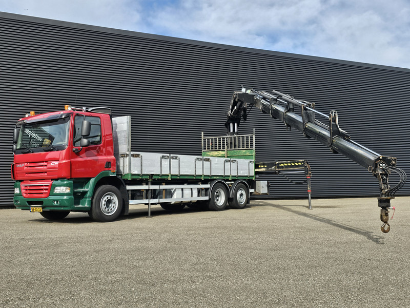 DAF CF 85.410 6x2 / HIAB 35 t/m crane / kran + REMOTE - Vrachtwagen met open laadbak, Kraanwagen: afbeelding 4 DAF CF 85.410 6x2 / HIAB 35 t/m crane / kran + REMOTE - Vrachtwagen met open laadbak, Kraanwagen: afbeelding 4