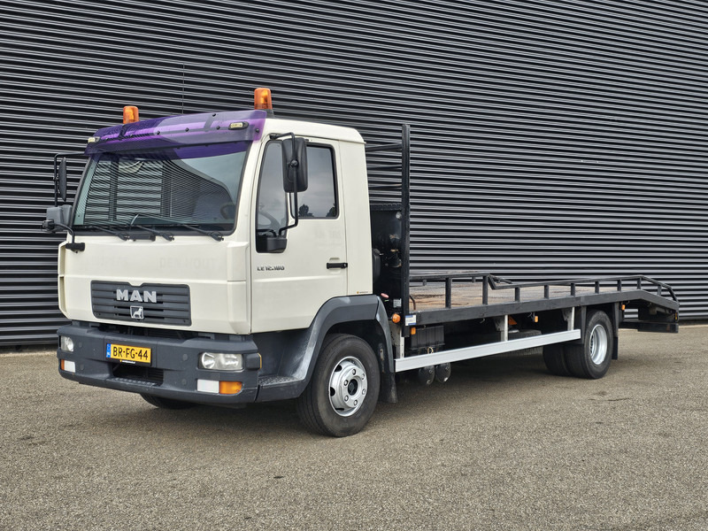 MAN LE 12.180 / OPRIJ / MACHINE TRANSPORT - Bergingsvoertuig: afbeelding 1 MAN LE 12.180 / OPRIJ / MACHINE TRANSPORT - Bergingsvoertuig: afbeelding 1