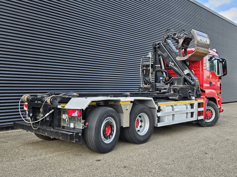 MAN TGS 26.400 / 6x4H-2 / HMF Z KRAAN + CONTAINERSYSTEM - Kabelsysteem truck, Kraanwagen: afbeelding 4 MAN TGS 26.400 / 6x4H-2 / HMF Z KRAAN + CONTAINERSYSTEM - Kabelsysteem truck, Kraanwagen: afbeelding 4