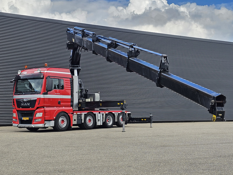 MAN TGX 37.480 8x2-6 / HMF 85 t/m CRANE / KRAN - Kraanwagen: afbeelding 2 MAN TGX 37.480 8x2-6 / HMF 85 t/m CRANE / KRAN - Kraanwagen: afbeelding 2