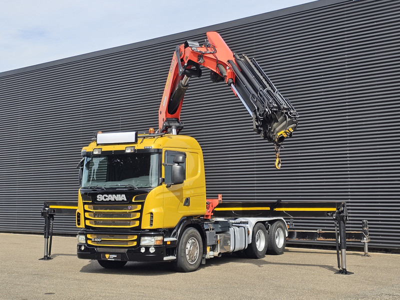 Scania G400 6x2 / PALFINGER PK 60002 / WINCH / BALLAST - Kraanwagen: afbeelding 5 Scania G400 6x2 / PALFINGER PK 60002 / WINCH / BALLAST - Kraanwagen: afbeelding 5