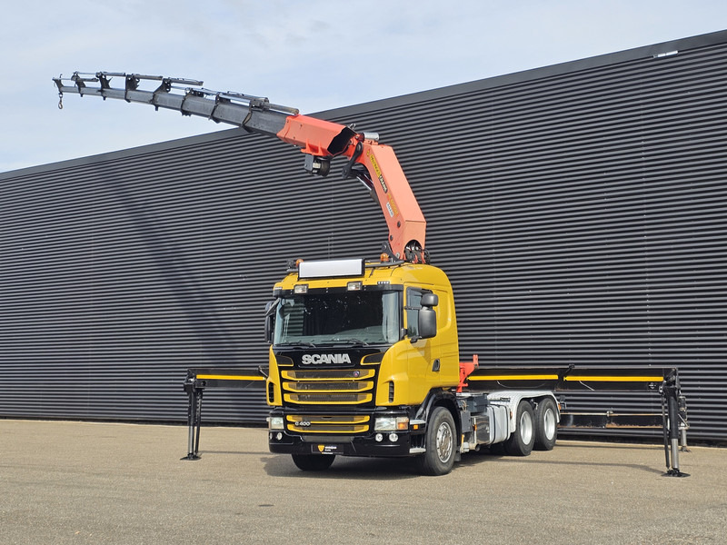 Scania G400 6x2 / PALFINGER PK 60002 / WINCH / BALLAST - Kraanwagen: afbeelding 3 Scania G400 6x2 / PALFINGER PK 60002 / WINCH / BALLAST - Kraanwagen: afbeelding 3