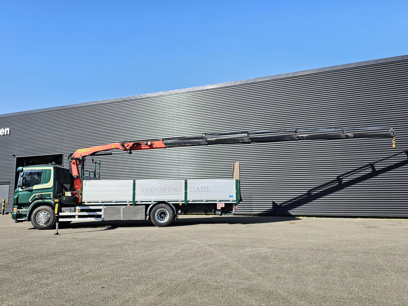Scania P320 4x2 / PALFINGER 14TM / CRANE/KRAN/GRUE - Vrachtwagen met open laadbak, Kraanwagen: afbeelding 3 Scania P320 4x2 / PALFINGER 14TM / CRANE/KRAN/GRUE - Vrachtwagen met open laadbak, Kraanwagen: afbeelding 3