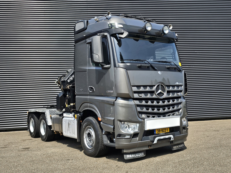 Trekker Mercedes-Benz Arocs 2658 6x4 / HMF 40 t/m - 21.3 mtr / WINCH: afbeelding 13