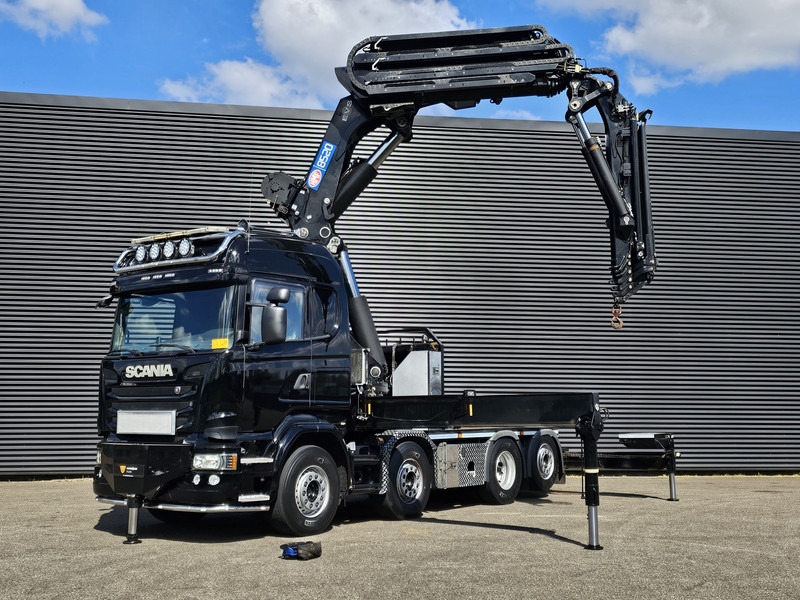 Scania R490 / 8x2 / HMF 85 TM CRANE / WINCH / JIB - Trekker: afbeelding 3 Scania R490 / 8x2 / HMF 85 TM CRANE / WINCH / JIB - Trekker: afbeelding 3