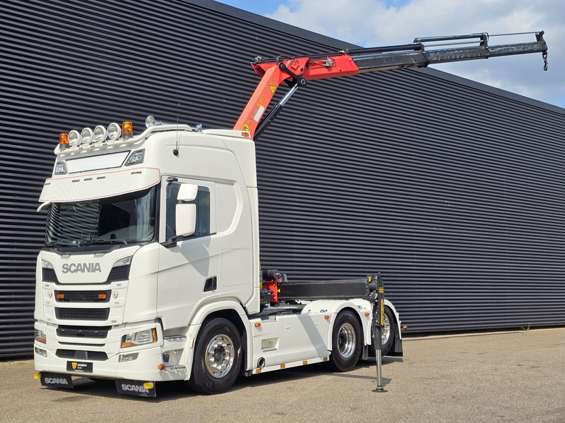 Scania R500 6x2 / RETARDER / PALFINGER CRANE / KRAN - Trekker: afbeelding 1 Scania R500 6x2 / RETARDER / PALFINGER CRANE / KRAN - Trekker: afbeelding 1